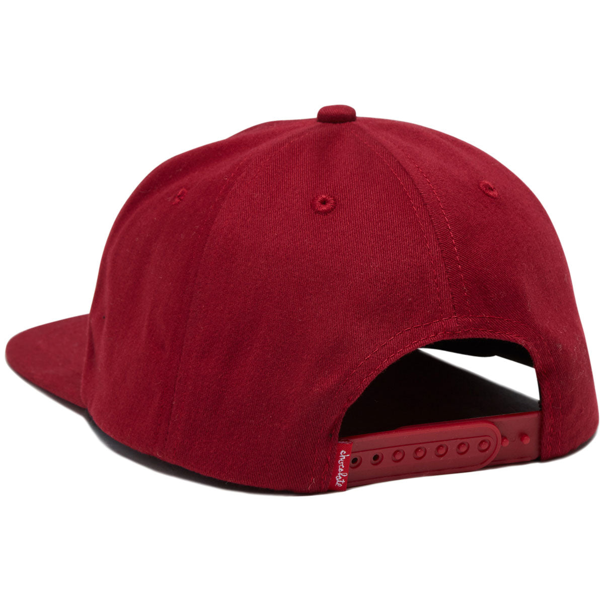 Chocolate Comic 6 Panel Hat - Burgundy image 2