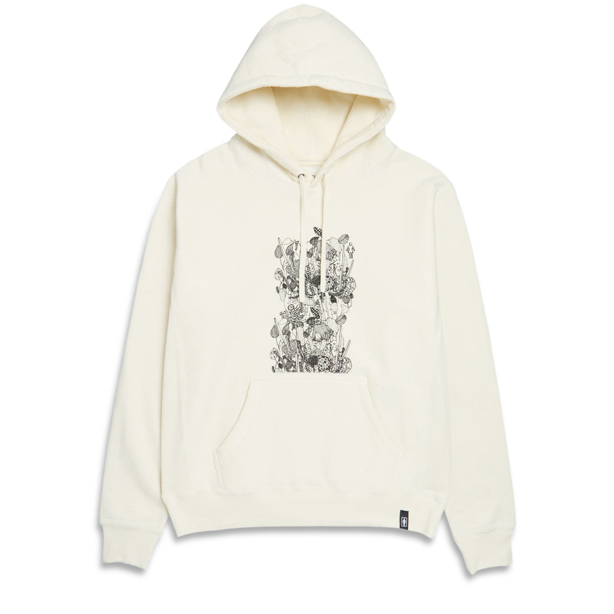 Girl Sketchbook Heavy Hoodie - Bone image 1