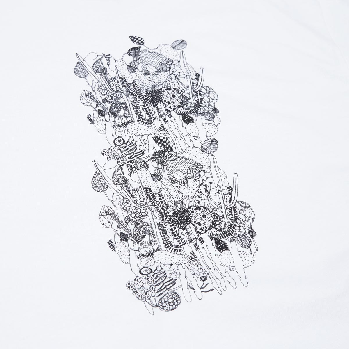 Girl Sketch Book T-Shirt - White image 3