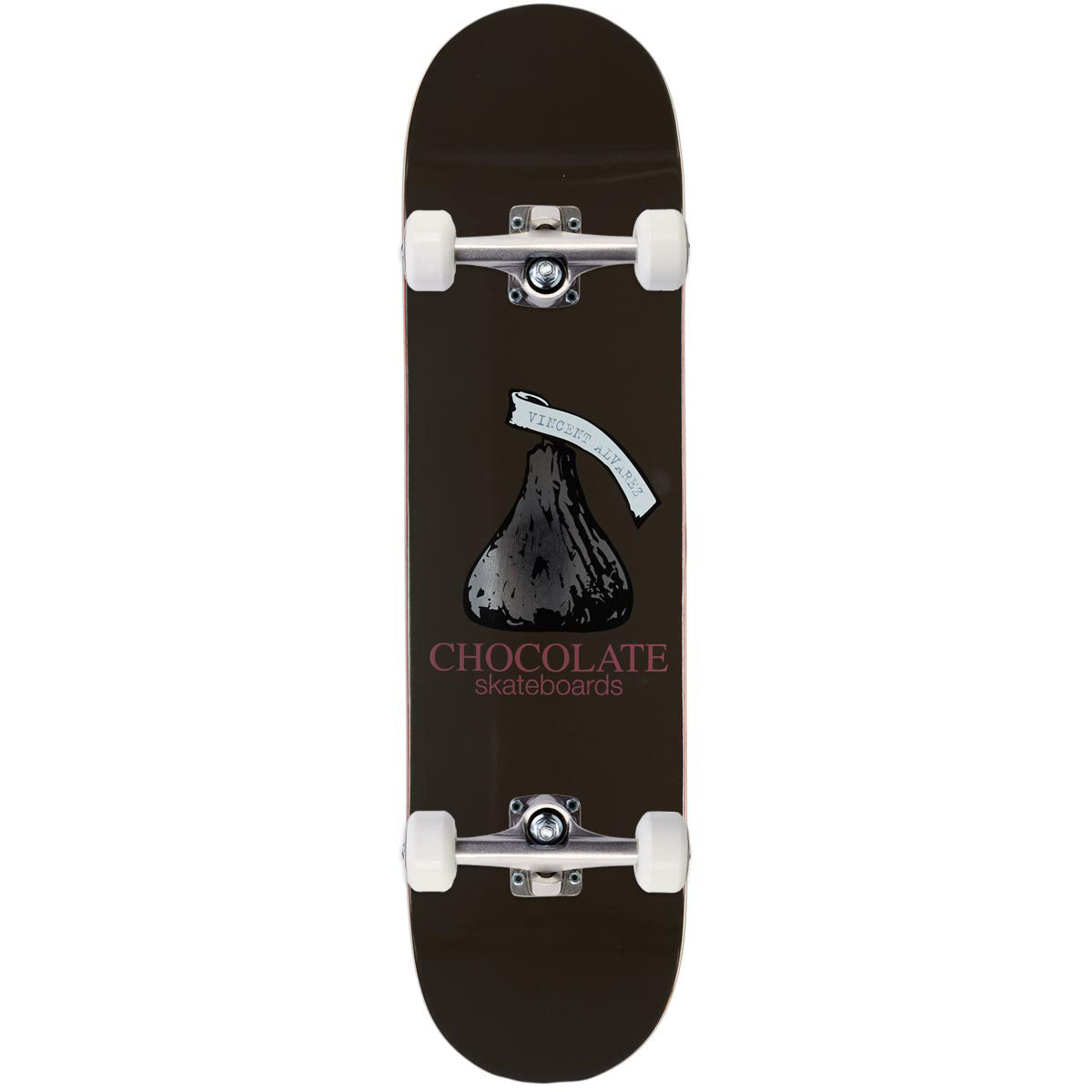 Chocolate Alvarez Kiss Skateboard Complete - 8.25