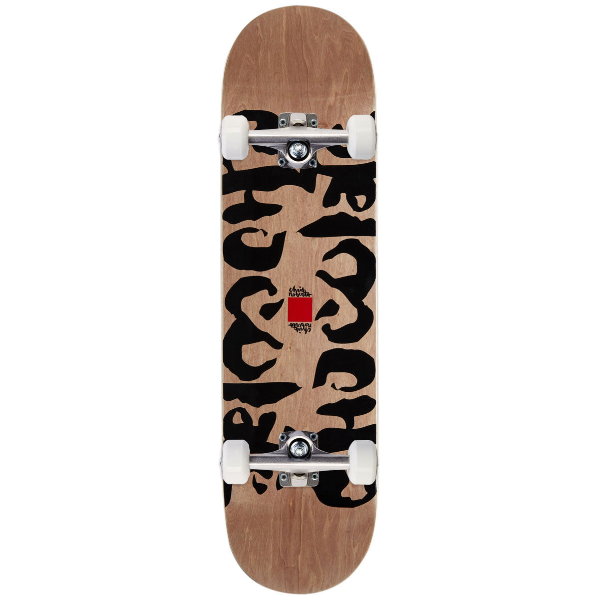 Chocolate Roberts Ink Blot Twin Tip Skateboard Complete - 8.25