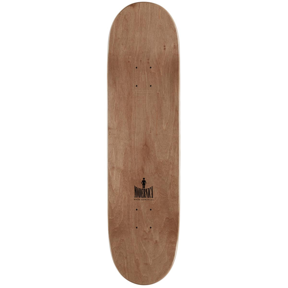 Girl Pacheco Modernica Skateboard Deck - 8.375