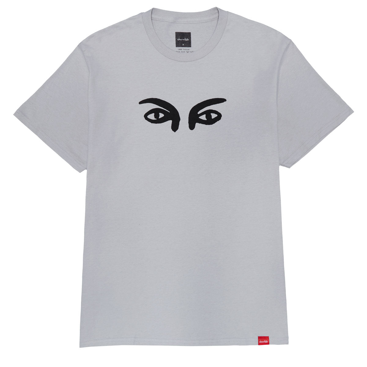 Chocolate Drip Eyes T-Shirt - Silver image 1