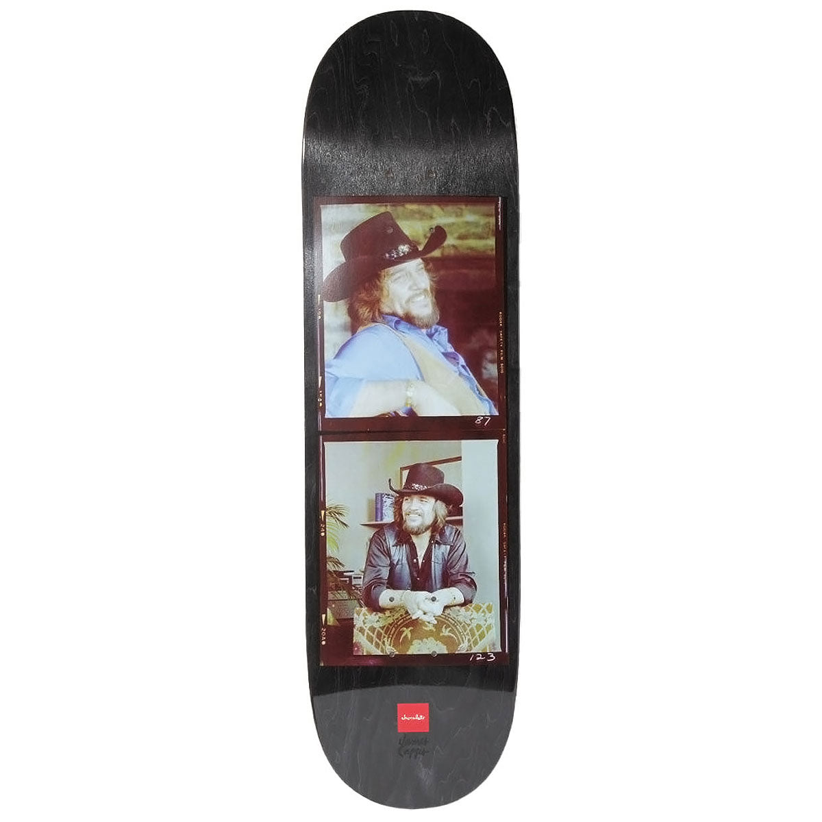 Chocolate x Waylon Jennings Capps Skateboard Deck - 8.50