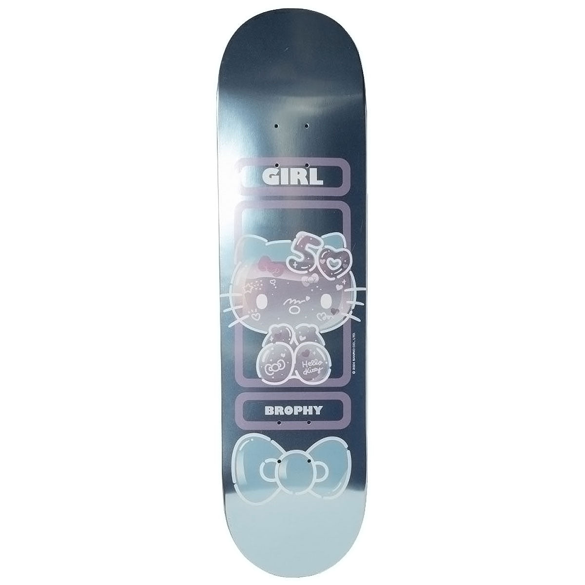 Girl x Hello Kitty 50th Anniversary Brophy Skateboard Deck - 8.60