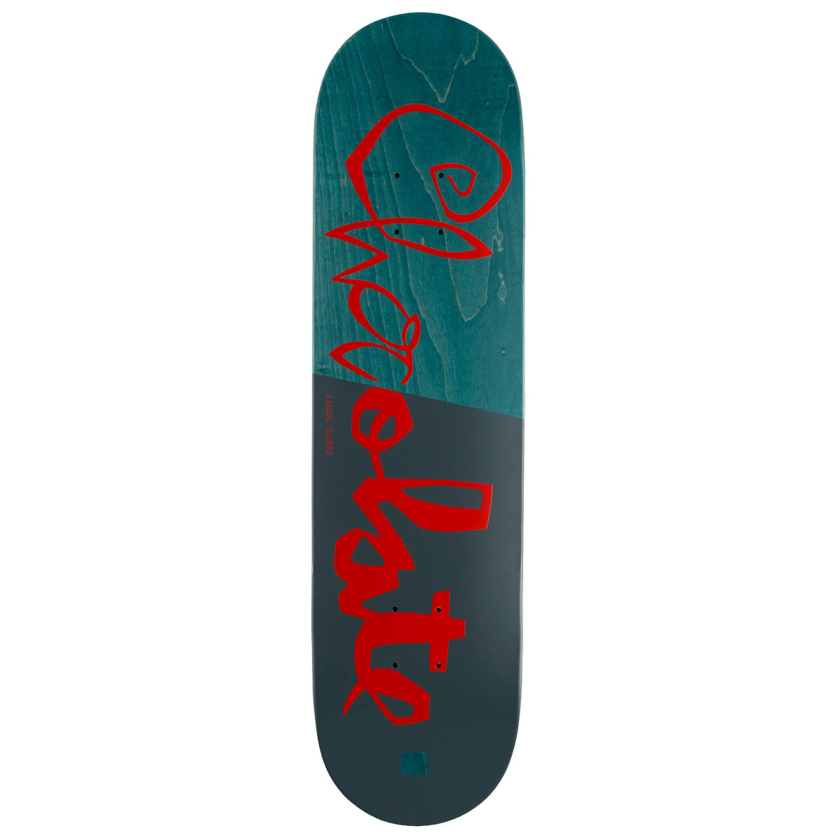 Chocolate Capps Scrunk Skateboard Deck - 8.25
