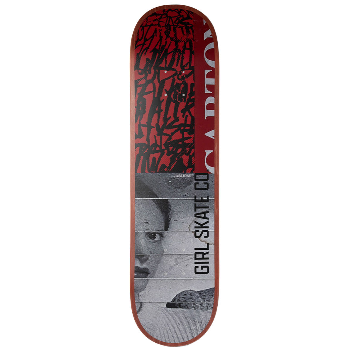 Girl Bennett Splinter Skateboard Deck - 8.25