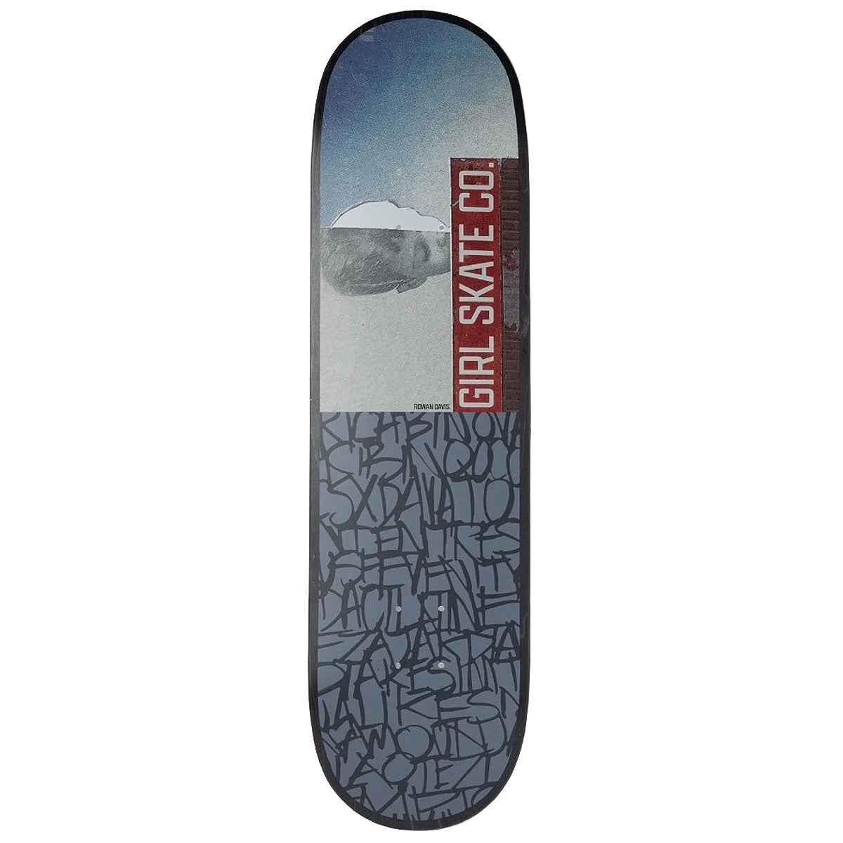 Girl Davis Splinter Skateboard Deck - 8.25