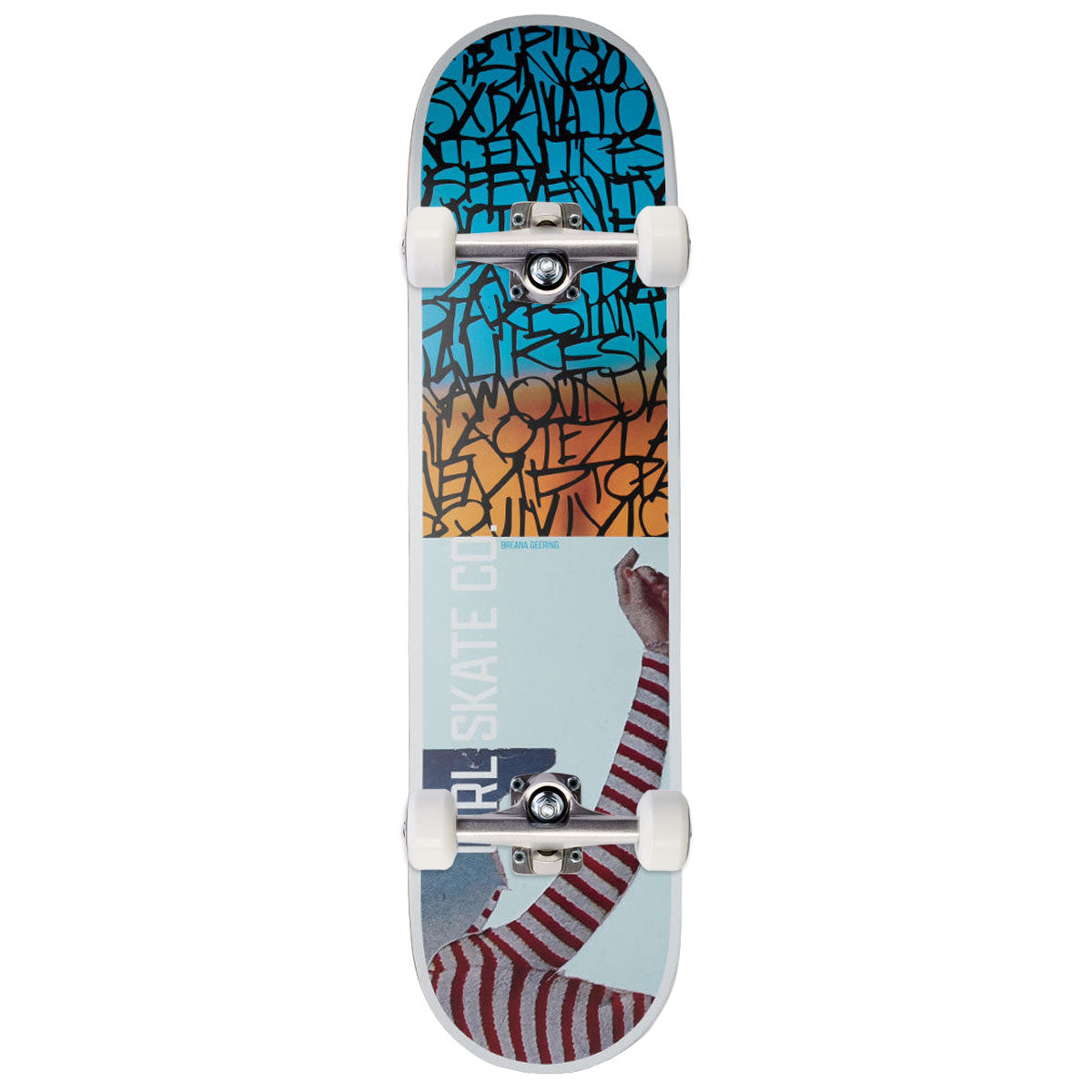 Girl Geering Splinter Skateboard Complete - 8.50