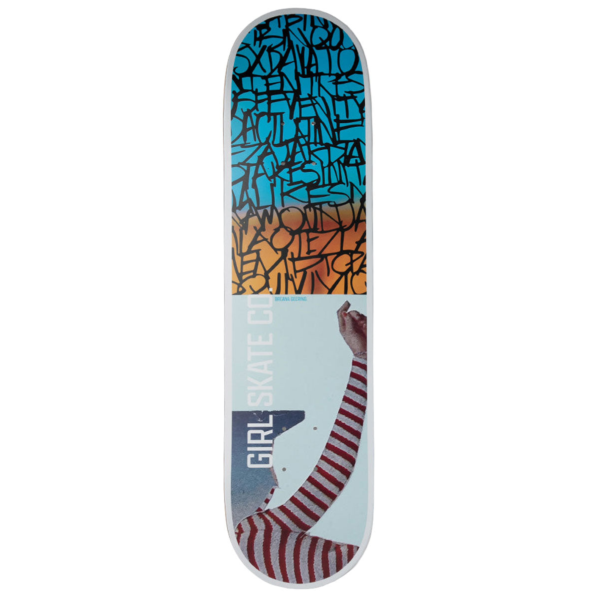 Girl Geering Splinter Skateboard Deck - 8.00