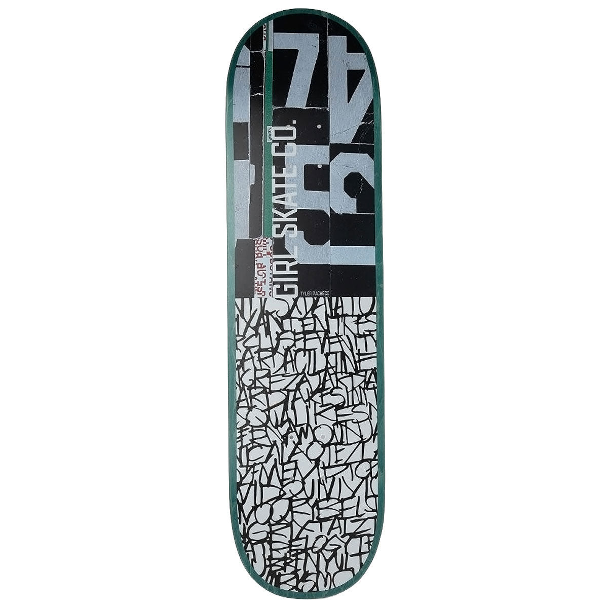 Girl Pacheco Splinter Skateboard Deck - 8.375