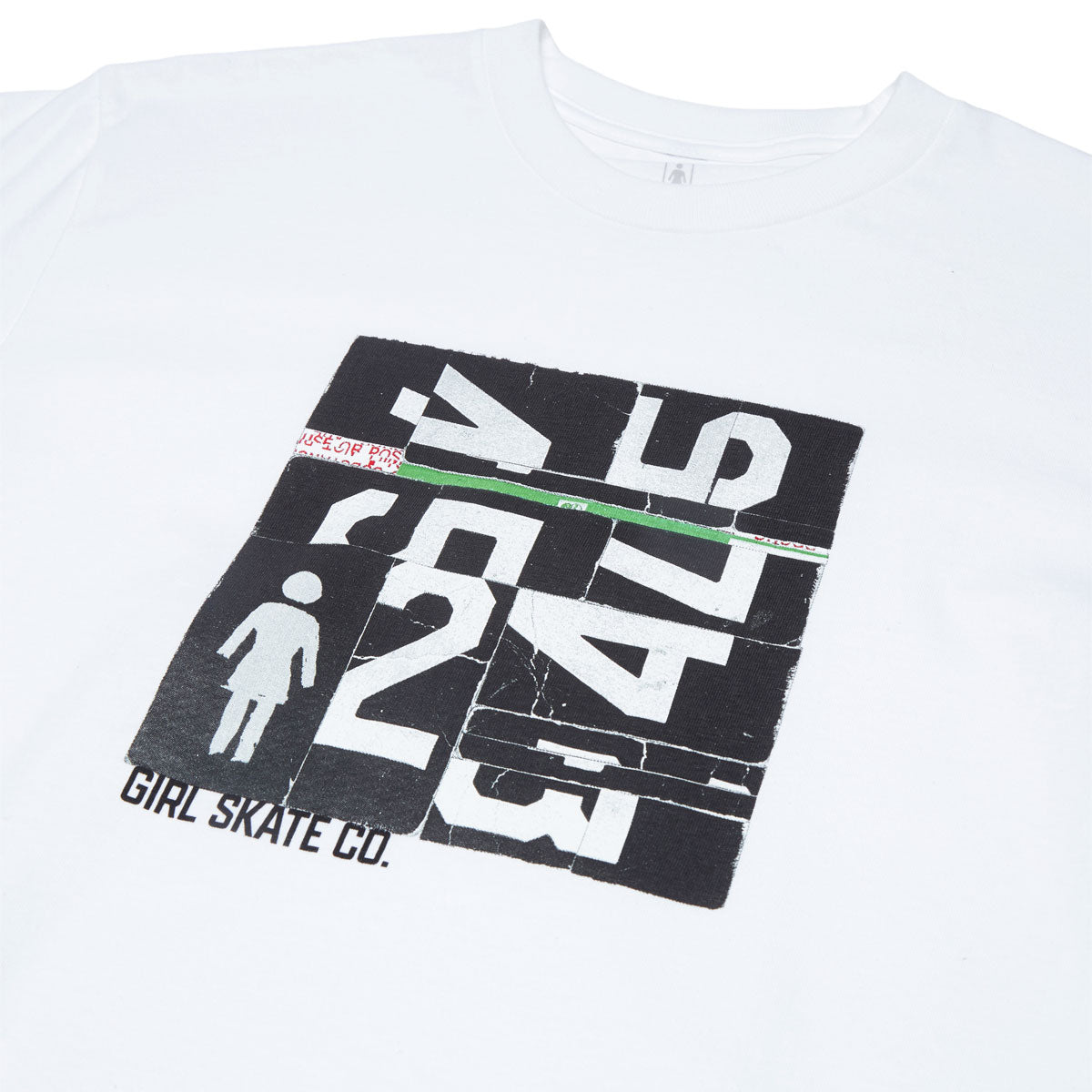 Girl Puzzle T-Shirt - White image 2