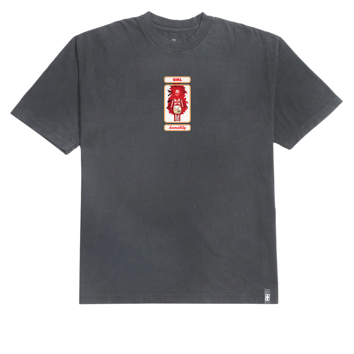 Girl OG Humidity Heavy T-Shirt - Charcoal image 1