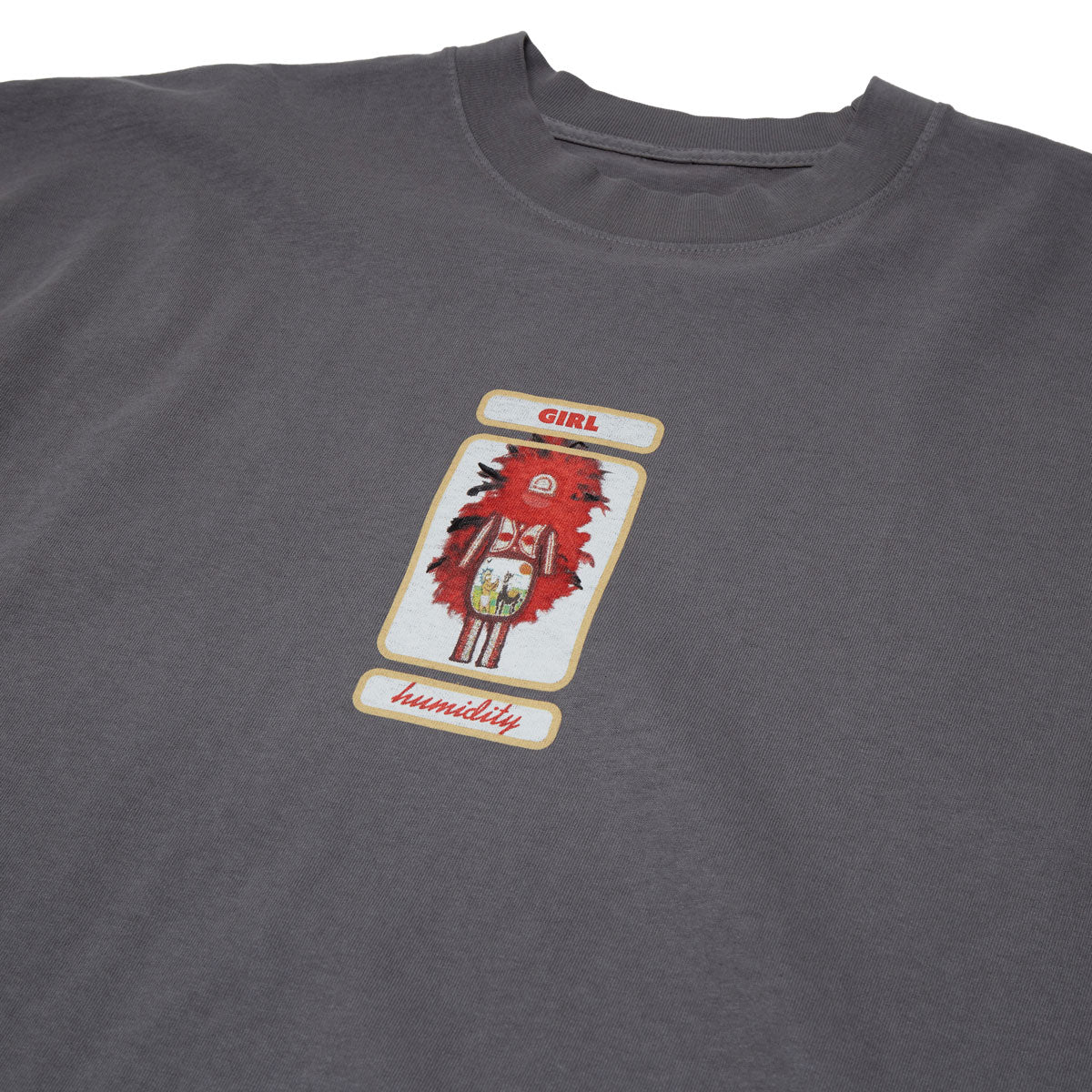 Girl OG Humidity Heavy T-Shirt - Charcoal image 2