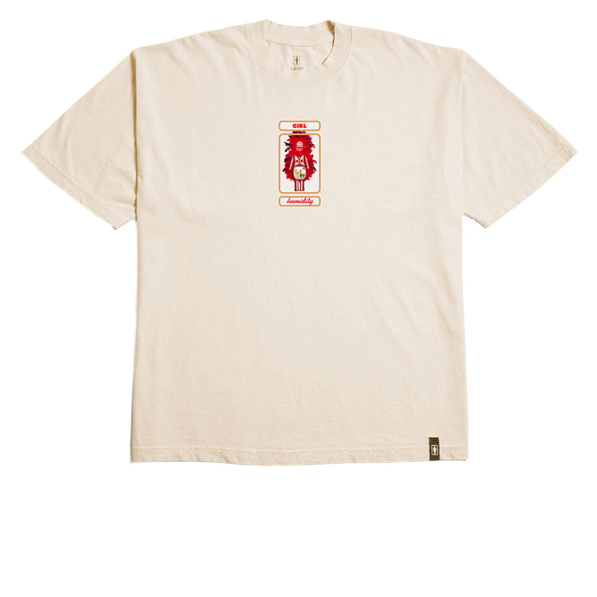 Girl OG Humidity Heavy T-Shirt - Cream image 1