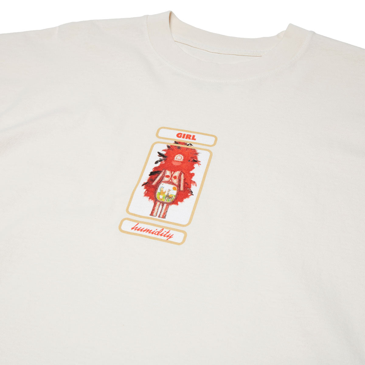 Girl OG Humidity Heavy T-Shirt - Cream image 2