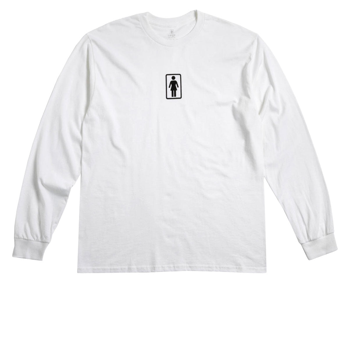 Girl Classic Long Sleeve T-Shirt - White image 1