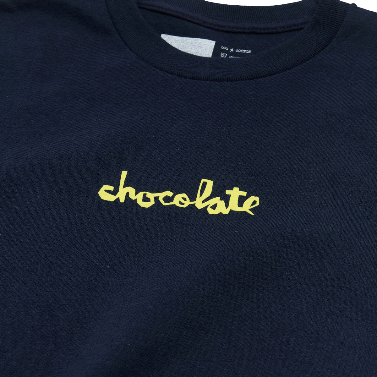 Chocolate Mid Chunk T-Shirt - Navy image 2