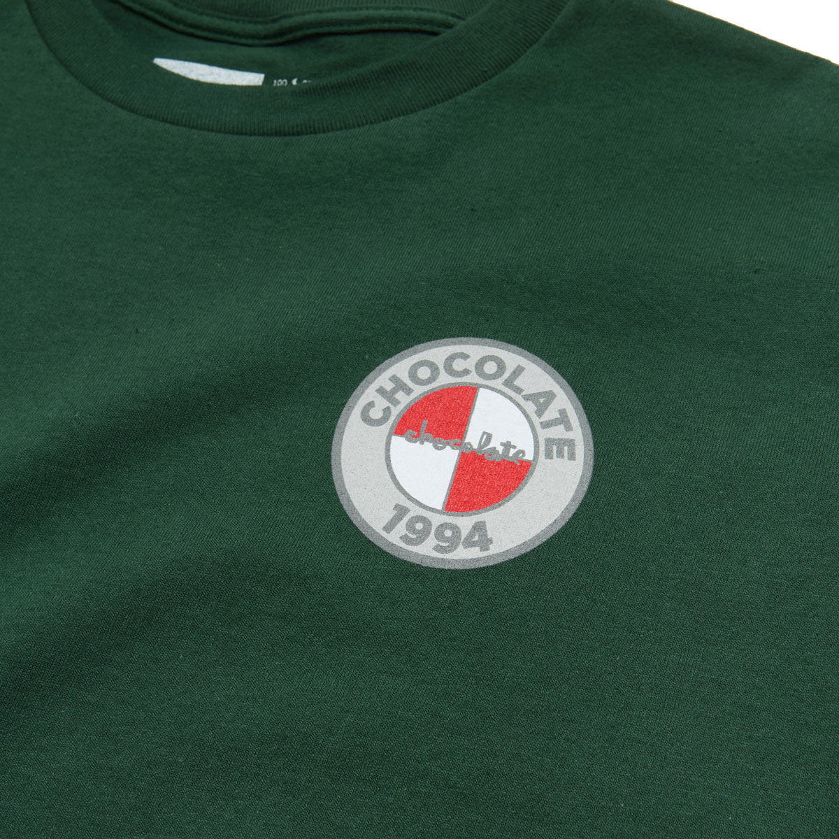 Chocolate SJ Beamer T-Shirt - Hunter Green image 2