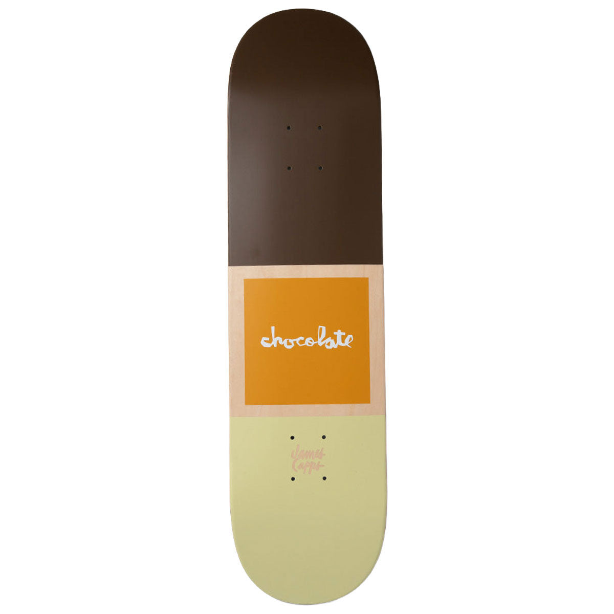 Chocolate Capps Square Skateboard Deck - 8.50