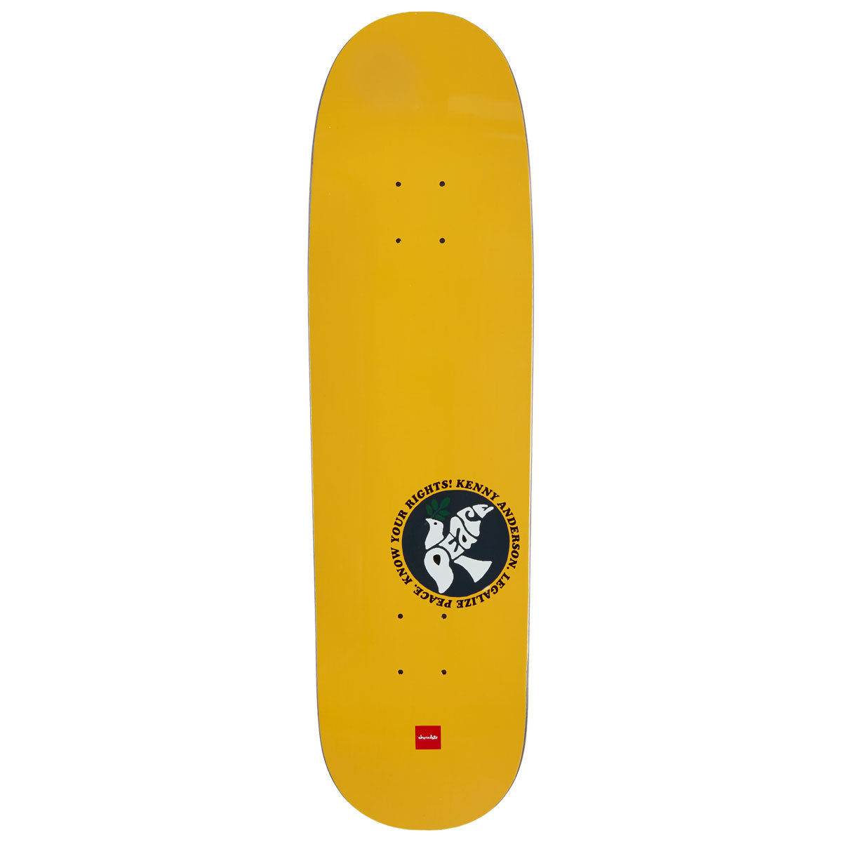 Chocolate Anderson Know Your Rights Skidul Skateboard Deck - 8.50