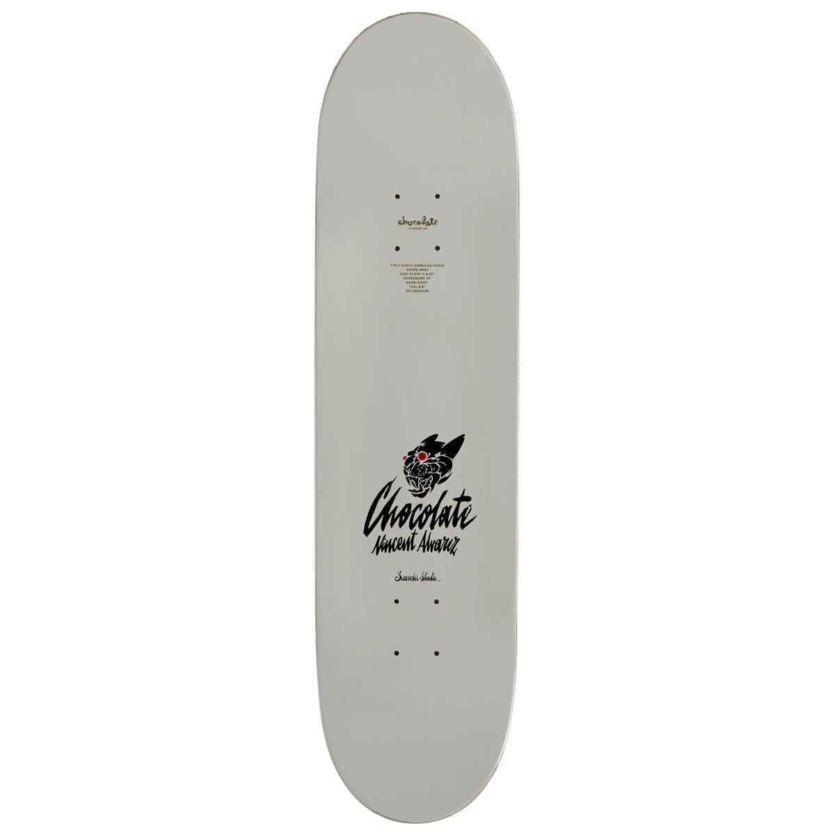 Chocolate Alvarez Swanski Panther Skateboard Complete - 8.25