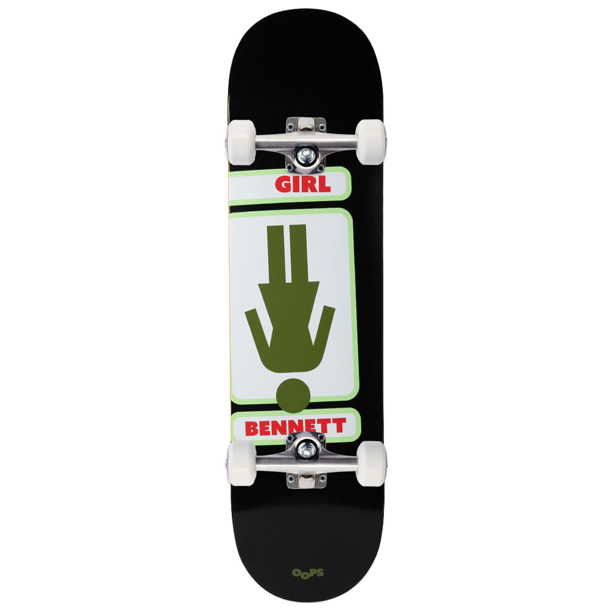 Girl Bennett Oops Skateboard Complete - 8.25