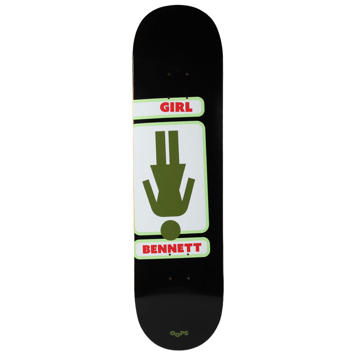 Girl Bennett Oops Skateboard Deck - 8.50
