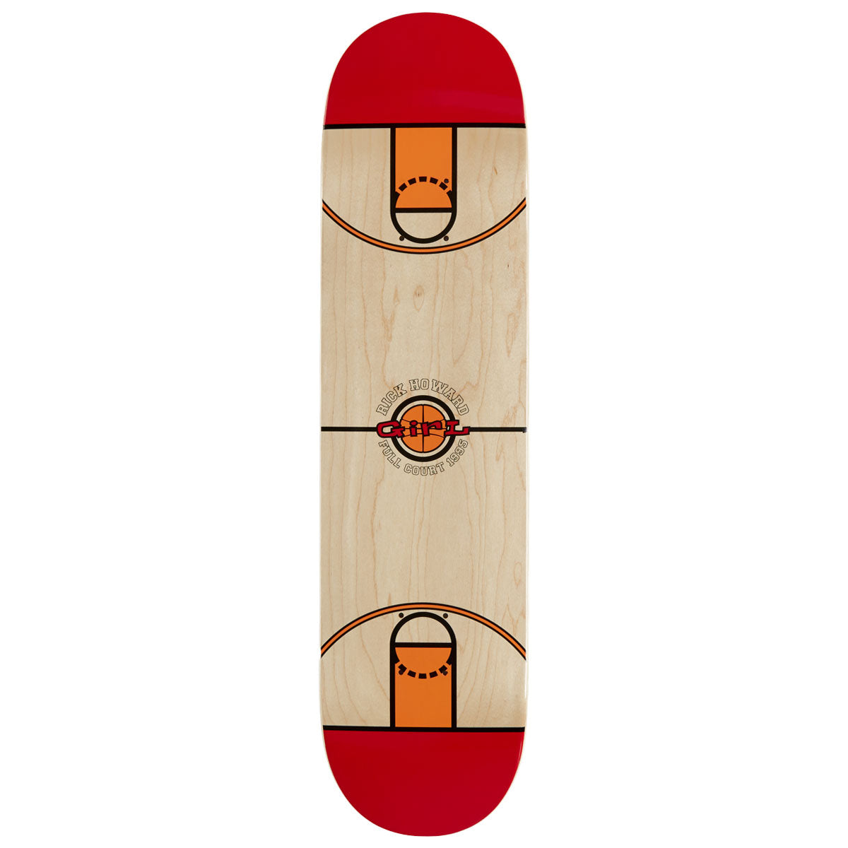 Girl Howard Full Court Reissue Skateboard Deck - 7.75