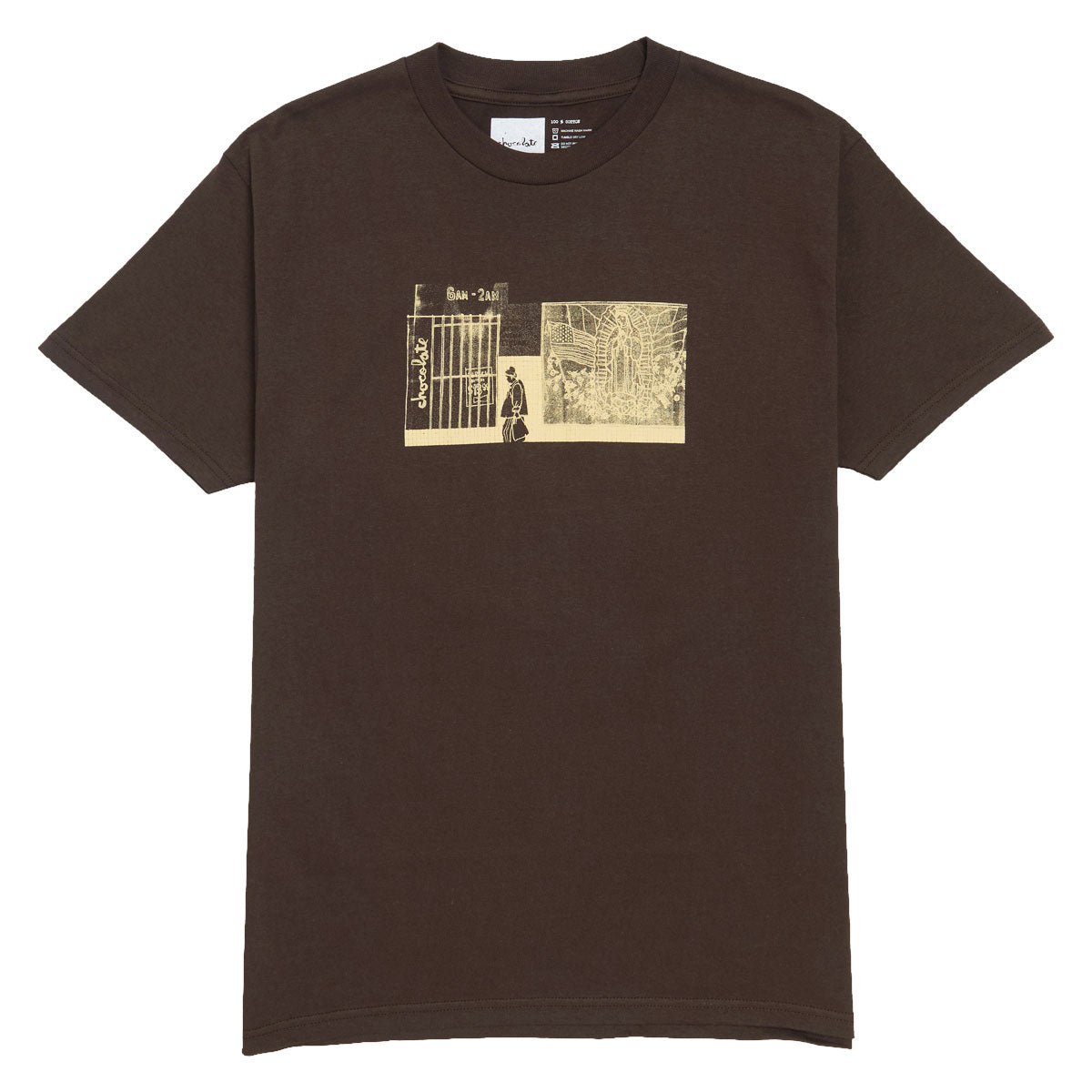 Chocolate Unearthed Hecox T-Shirt - Brown image 1