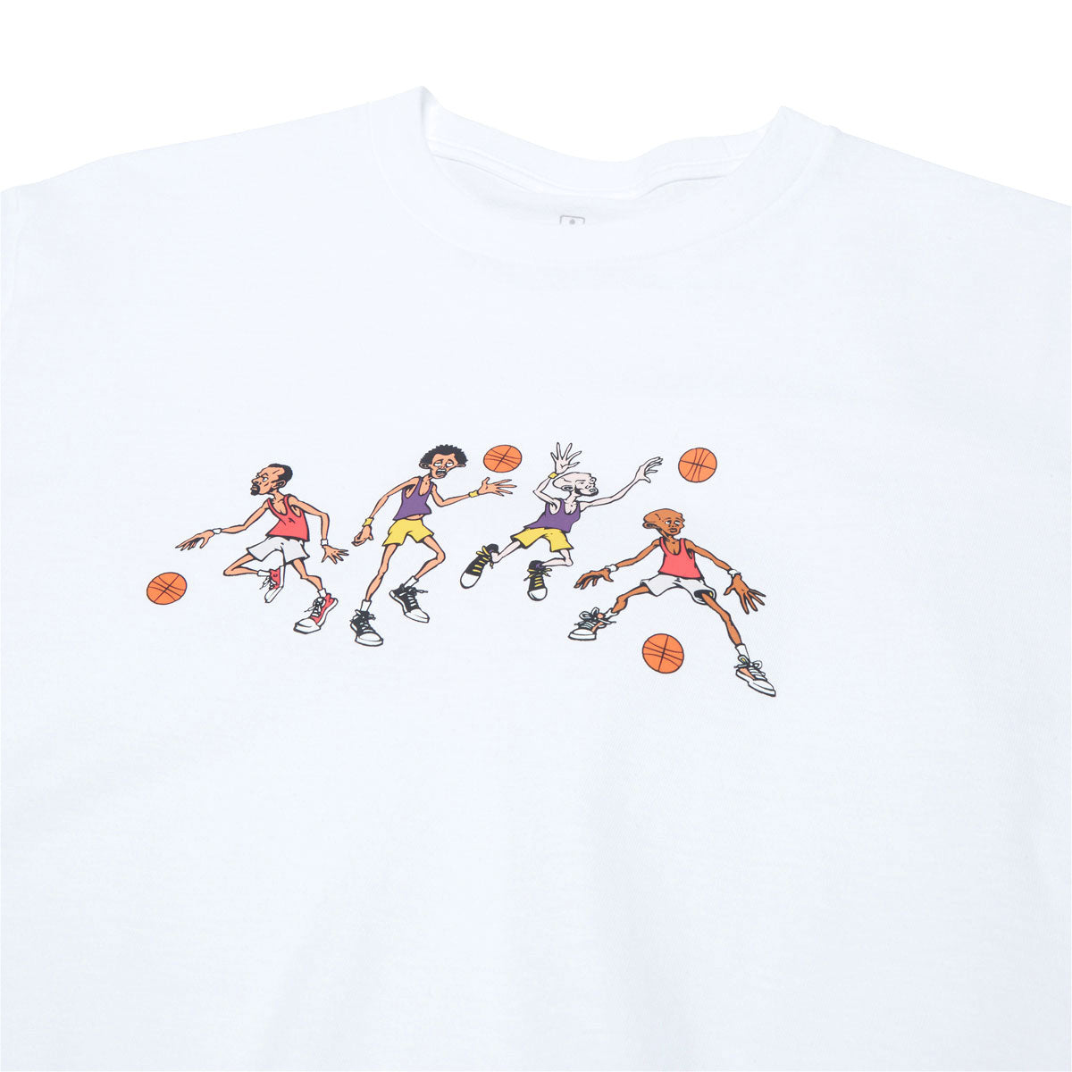 Girl Full Court Squad T-Shirt - White image 2