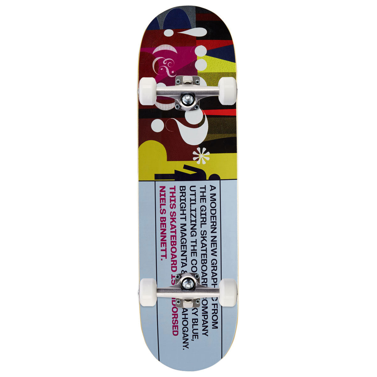 Girl Bennett Follies Skateboard Complete - 8.50