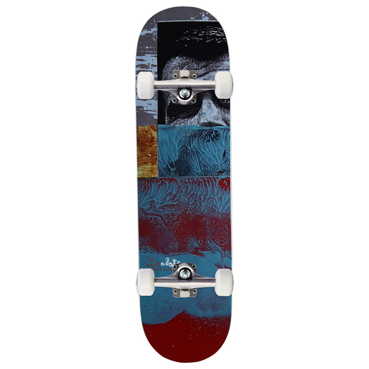 Chocolate Alvarez Lost Singles Skateboard Complete - 8.00