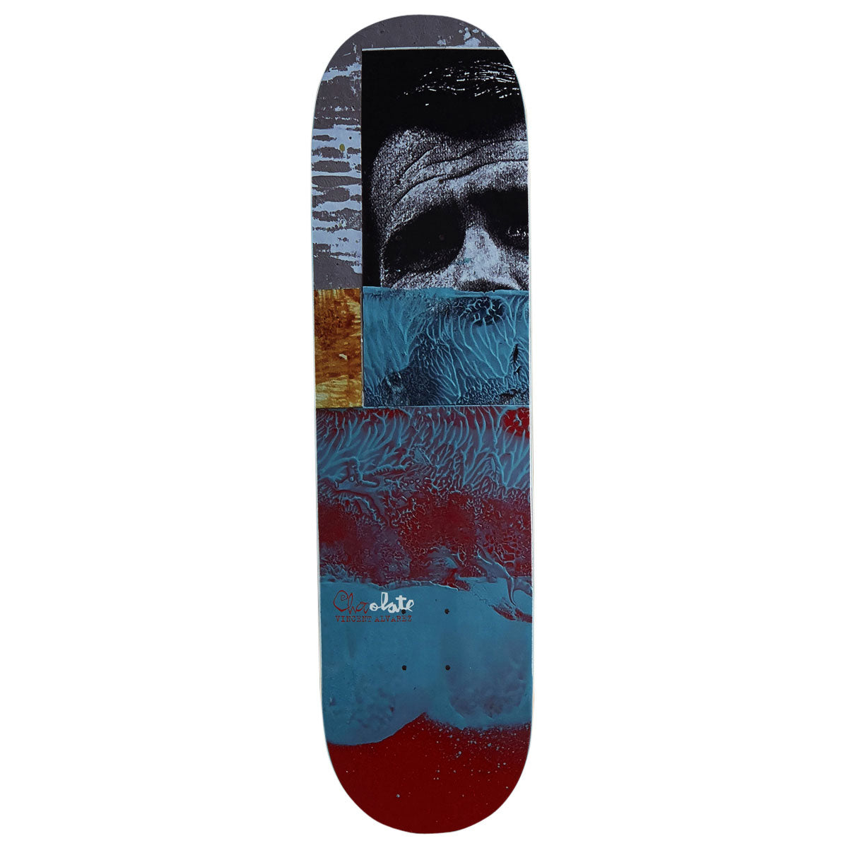 Chocolate Alvarez Lost Singles Skateboard Deck - 8.25
