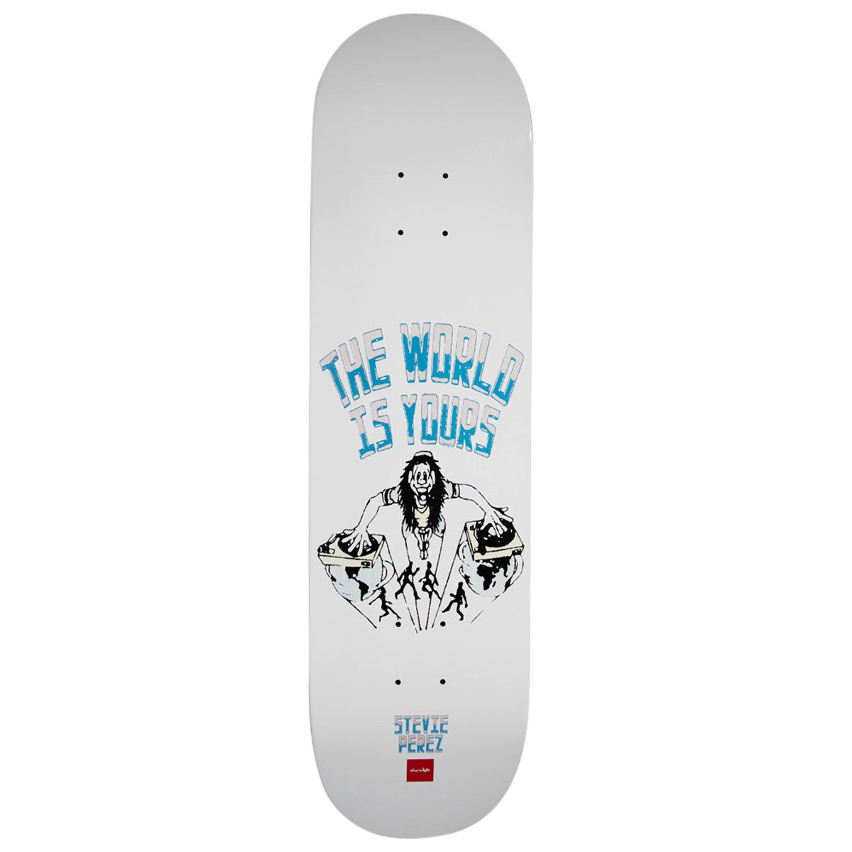Chocolate Perez World Is Yours Skateboard Deck - 8.40