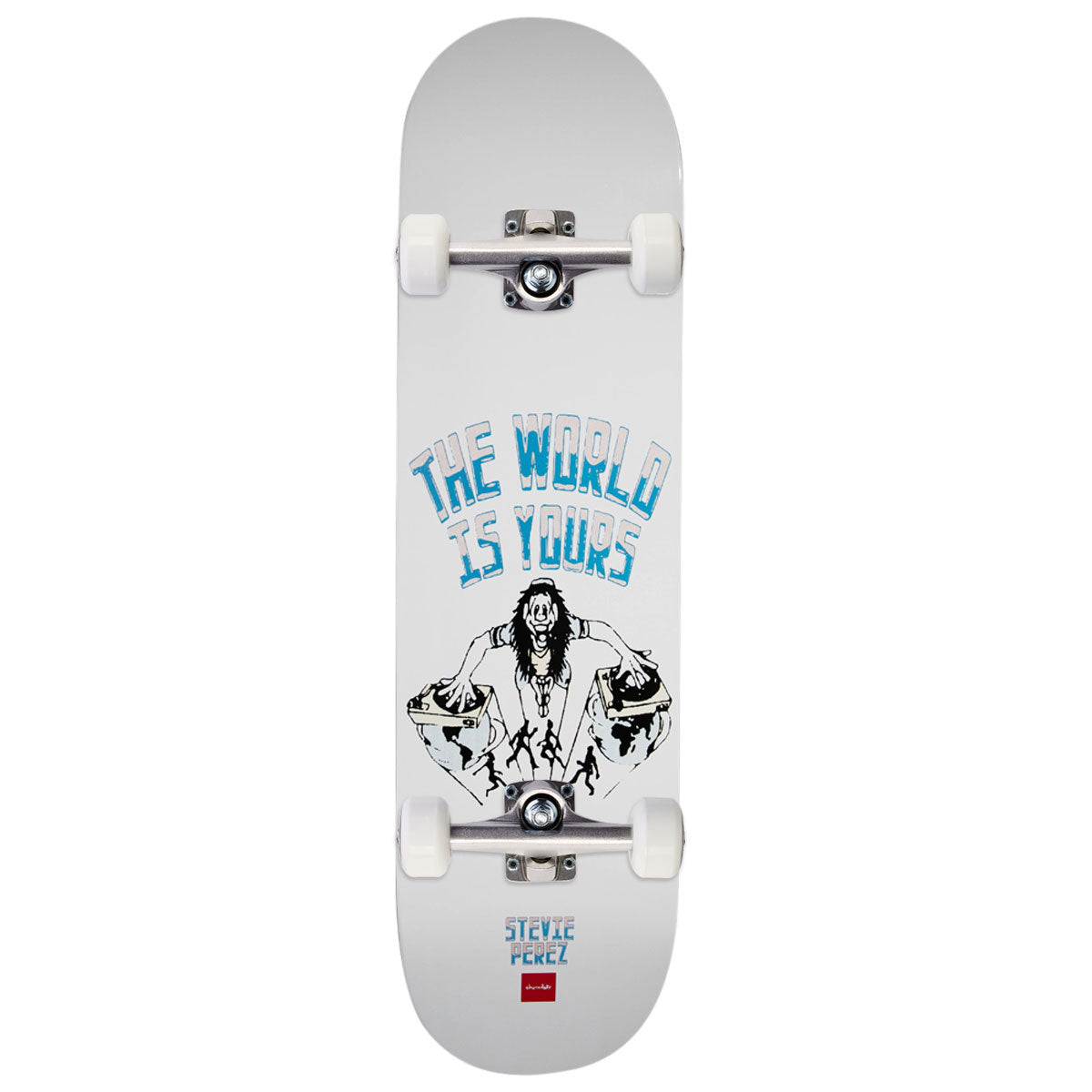 Chocolate Perez World Is Yours Skateboard Complete - 8.40