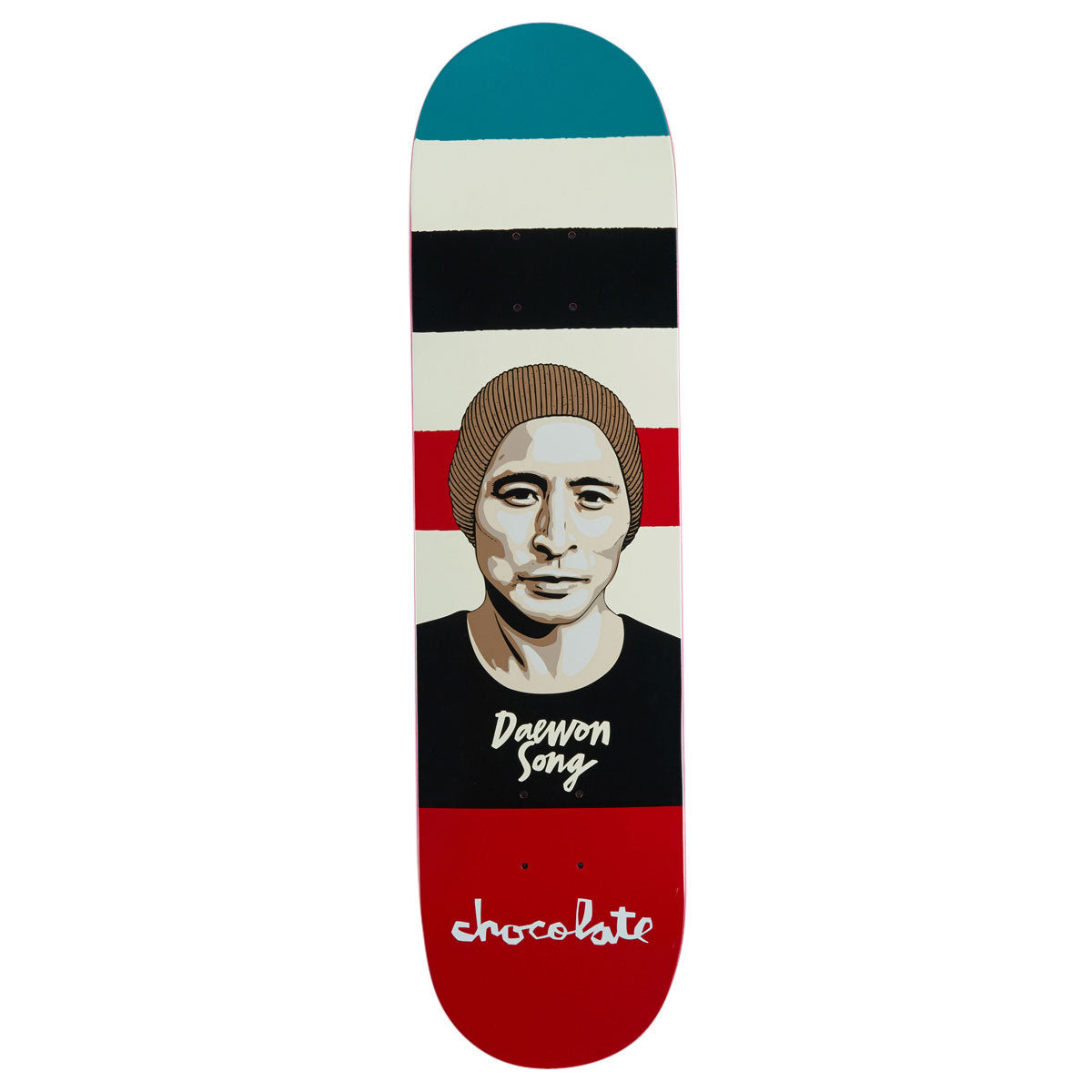 Chocolate Daewon Song Portrait Skateboard Deck - 8.00