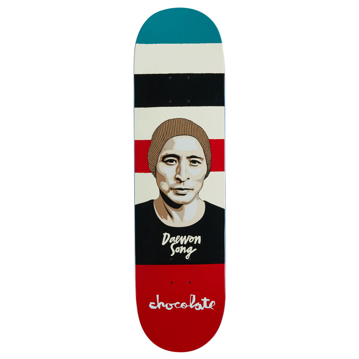 Chocolate Daewon Song Portrait Skateboard Deck - 8.25