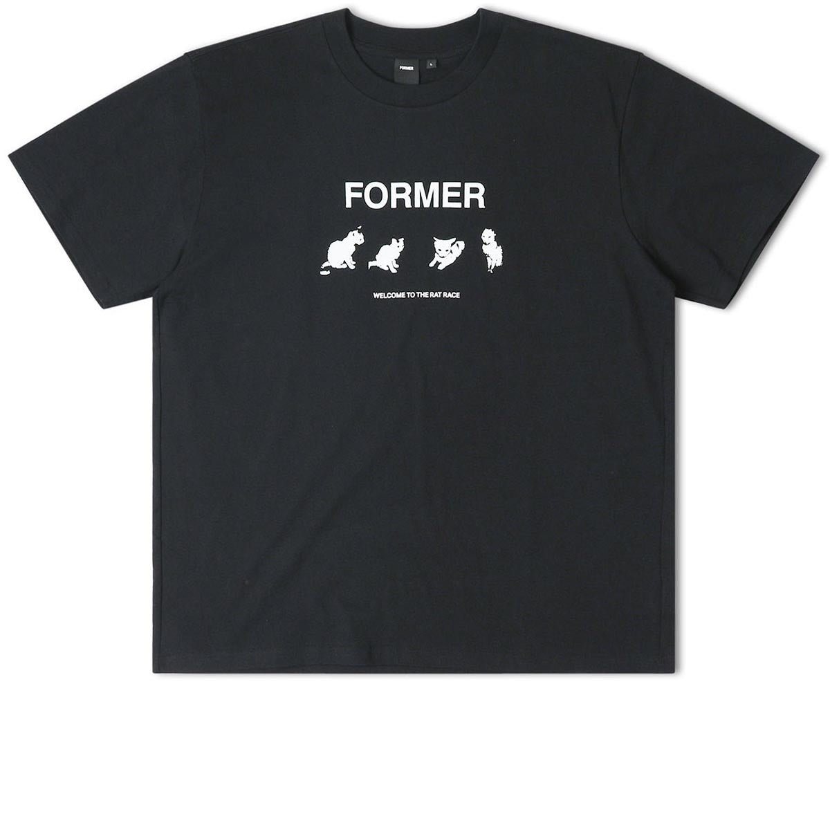 Former Kitty Litter T-Shirt - Black image 1