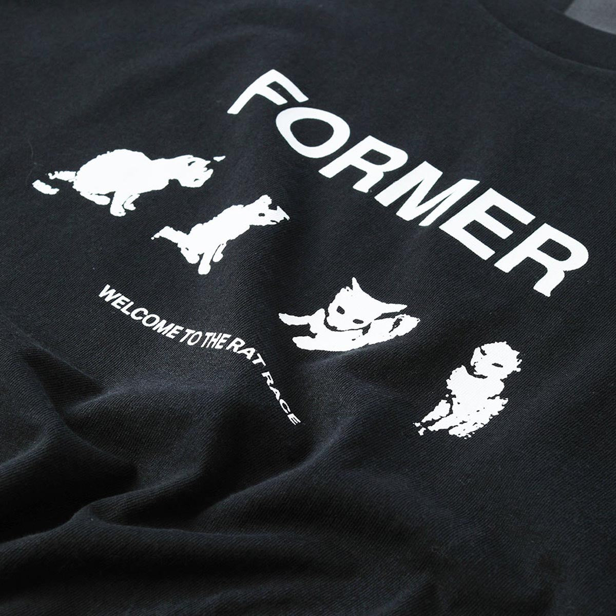 Former Kitty Litter T-Shirt - Black image 3