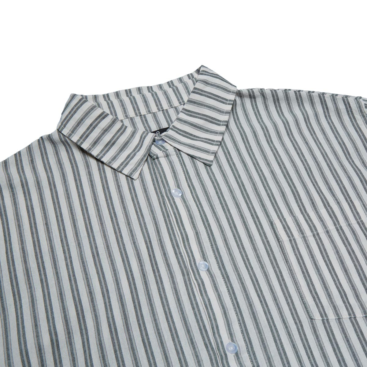 Former Reynolds Striped Long Sleeve Shirt - Bone Green image 3