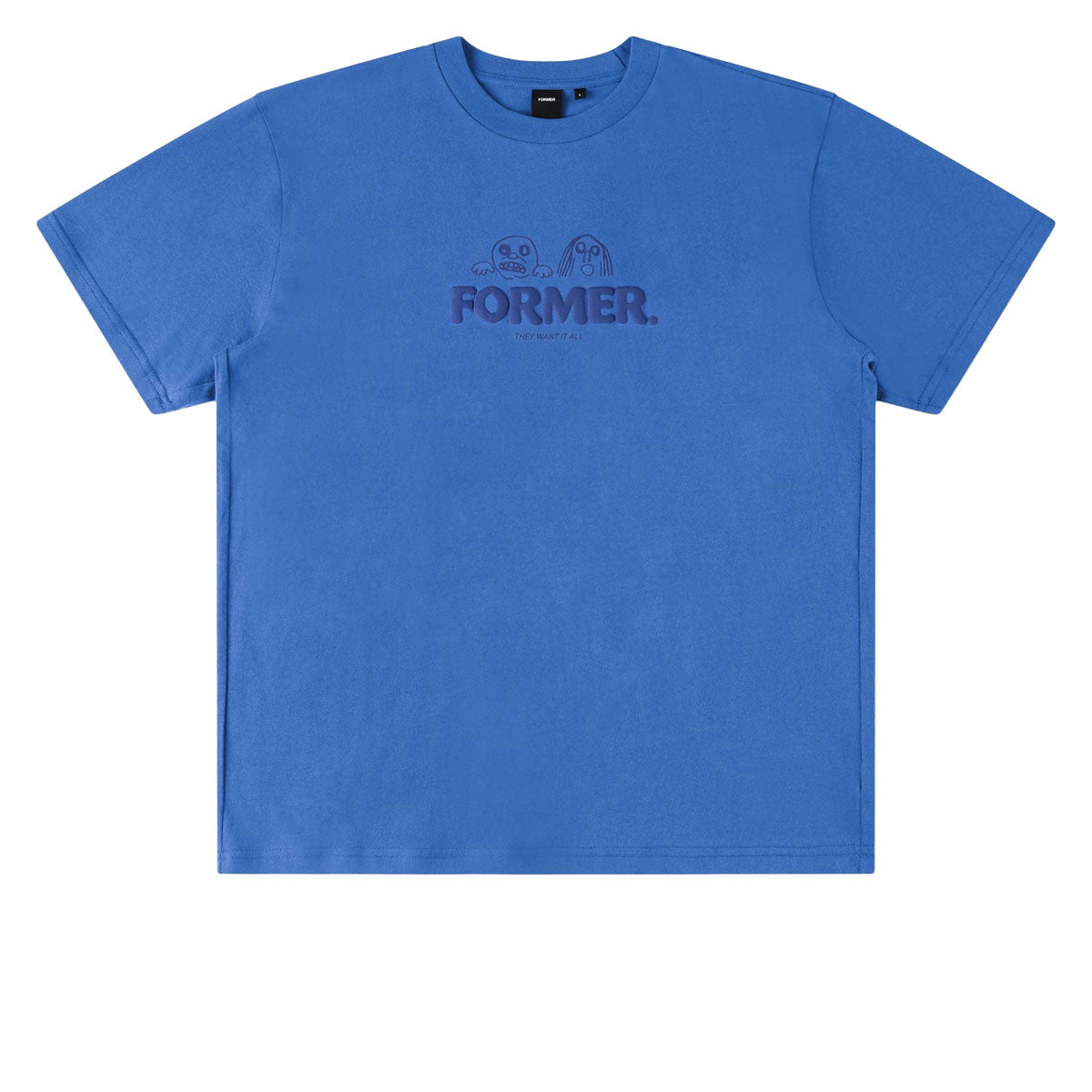 Former Want It All T-Shirt - Cobalt image 1