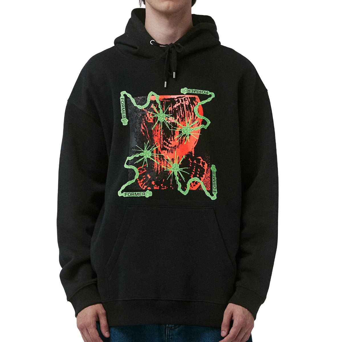 Former Chained Hoodie - Black image 1