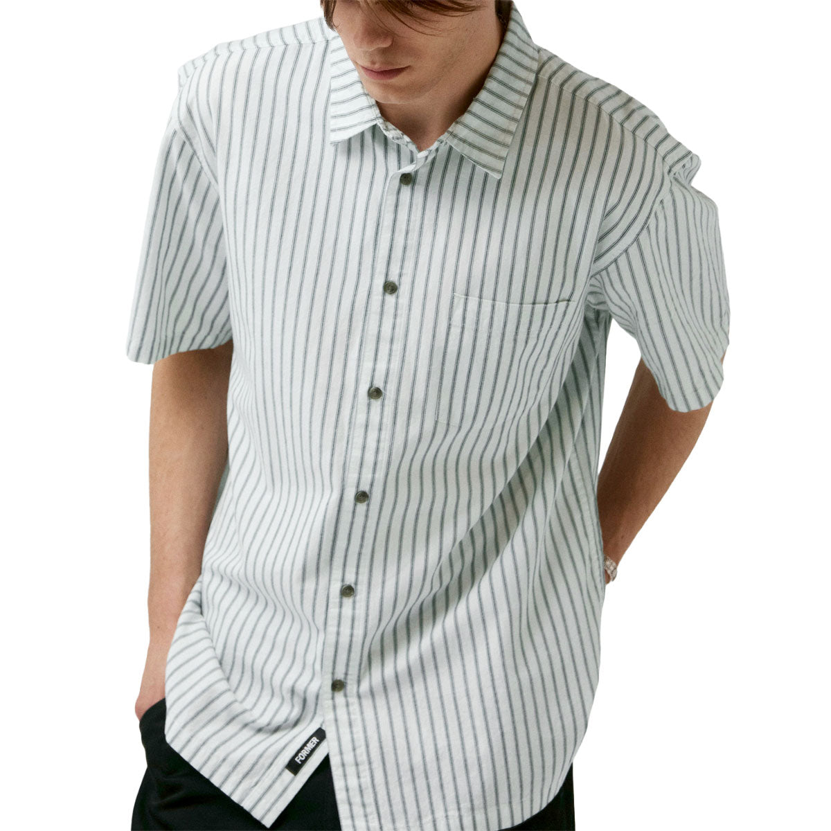 Former Reynolds Stripe Shirt - Bone II image 3