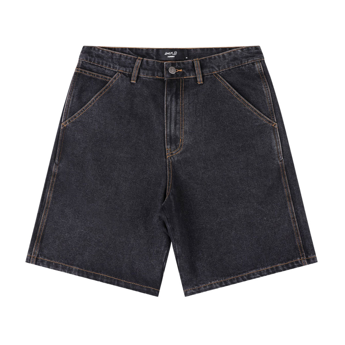 Former Reynolds 21 Denim Walk Shorts - Washed Black II image 1