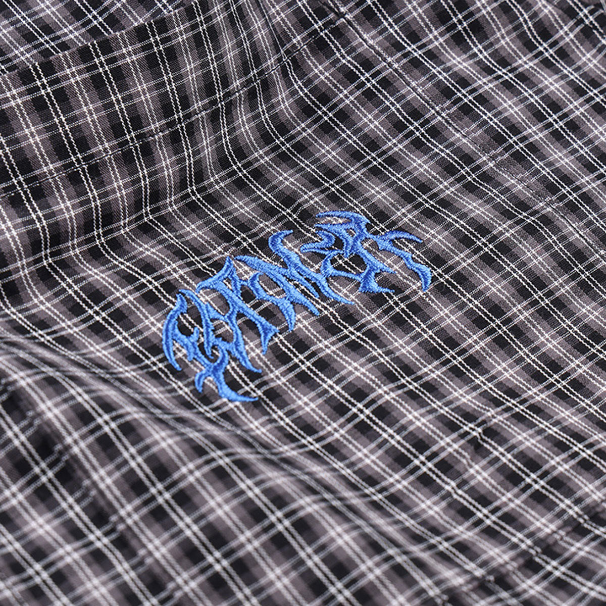 Former Vivian Check Shirt - Worn Black image 3