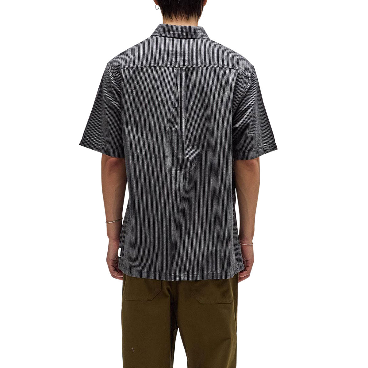 Former Reynolds Stripe Shirt - Worn Black image 2