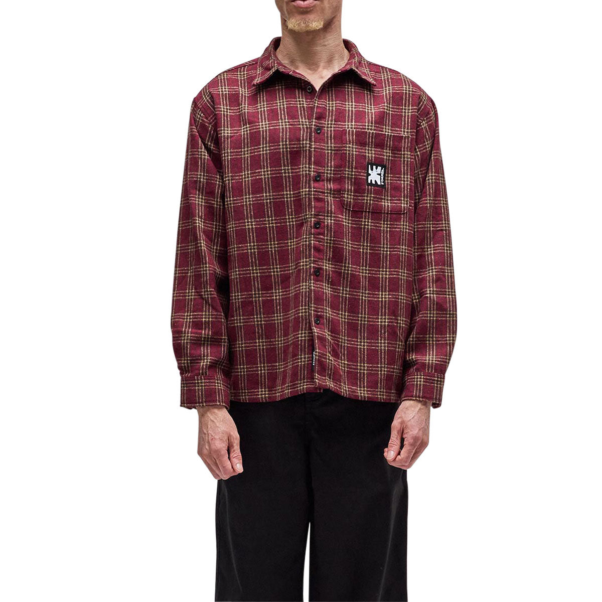 Former Reynolds Flannel Long Sleeve Shirt - Red image 1