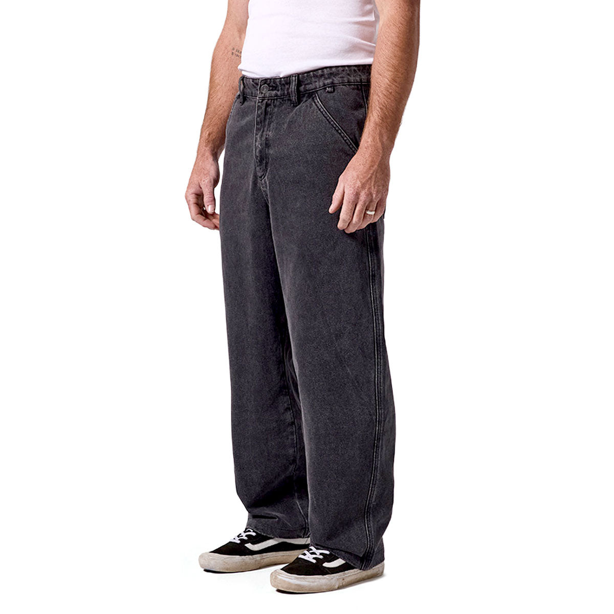 Former Reynolds Slack Denim Jeans - Washed Black image 4