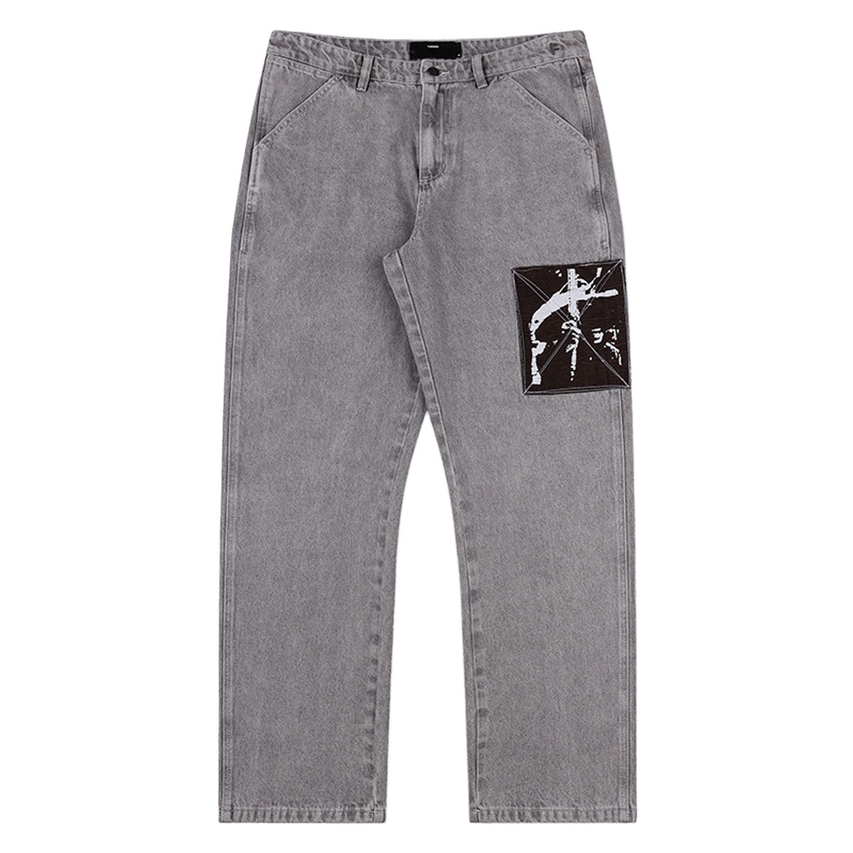 Former Distend Denim Jeans - Washed Grey image 1
